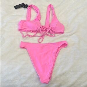 Sherry Dc Vibrant Pink Bikini Set new